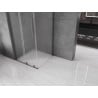 Mexen Velar L sliding shower cabin 120 x 120 cm, frosted, gun metal - 871-120-120-33-95