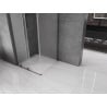 Mexen Velar L sliding shower cabin 120 x 120 cm, frosted, gun metal - 871-120-120-33-95