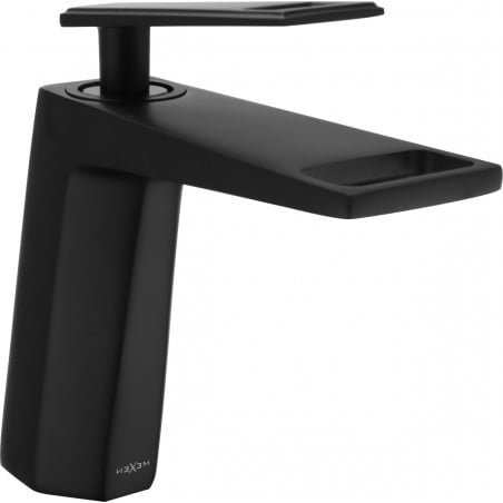 Mexen Topaz washbasin faucet, black - 73900-70