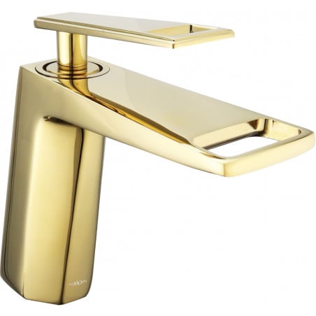 Mexen Topaz washbasin mixer tap, Gold - 73900-50