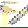 Mexen Topaz bathroom tap, gold - 73900-50