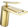 Mexen Topaz washbasin mixer tap, Gold - 73900-50