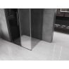 Mexen Velar L sliding shower cabin 110 x 100 cm, graphite, gun metal - 871-110-100-43-95