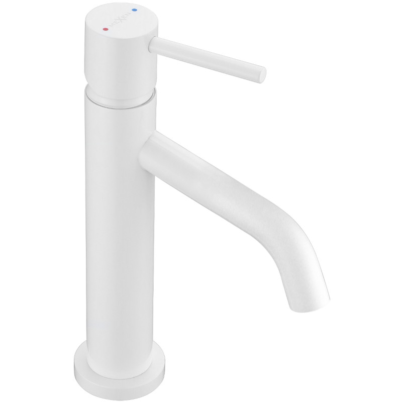 Mexen Rumba sink faucet, white - 73500-20