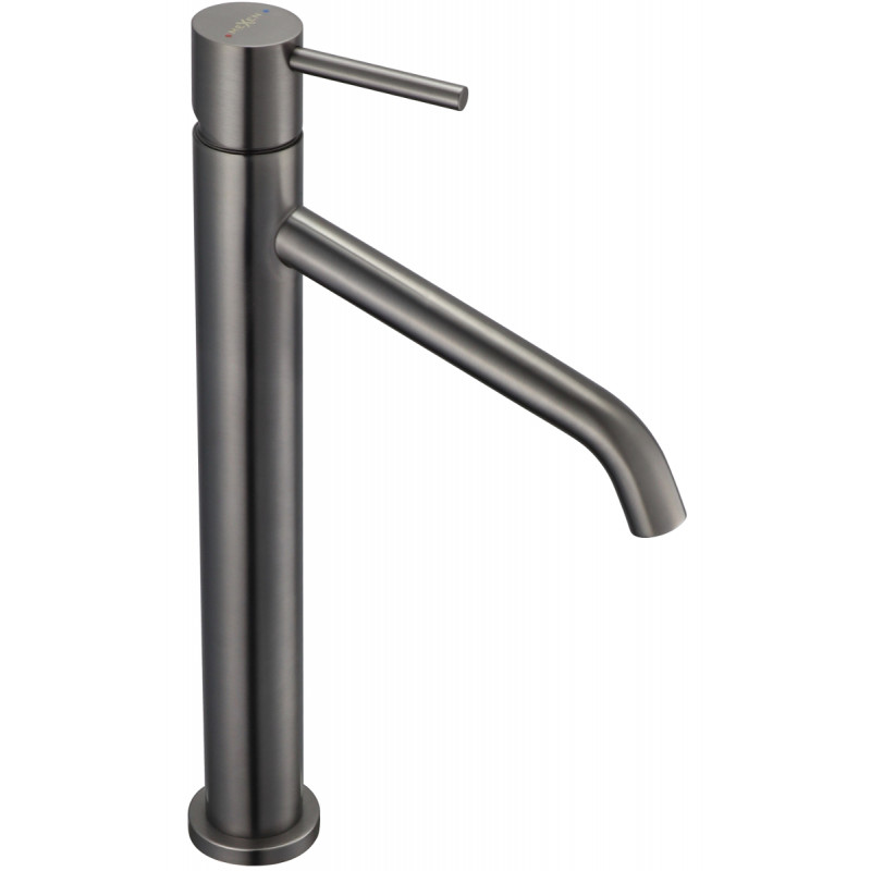 Mexen Rumba tall washbasin faucet, graphite - 73510-66