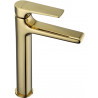 Mexen Lynx high bathroom faucet, gold - 745910-50