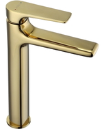 Mexen Lynx high bathroom faucet, gold - 745910-50