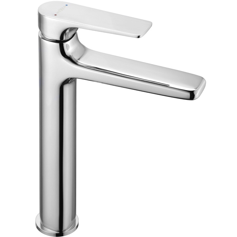 Mexen Lynx tall washbasin faucet, chrome - 745910-00