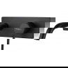 Mexen Alma flush-mounted washbasin mixer tap, Black - 75115-70