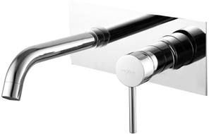 Mexen Alma wall-mounted washbasin faucet, chrome - 75115-00