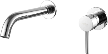Mexen Alma flush-mounted washbasin mixer tap, Chrome - 75015-00
