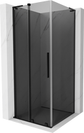 Mexen Velar L sliding shower cabin 120 x 120 cm, graphite, black - 871-120-120-43-70