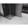 Mexen Velar L sliding shower cabin 120 x 120 cm, graphite, black - 871-120-120-43-70