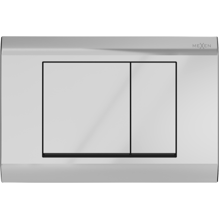 Mexen Fenix Air 01 pneumatic flush button, glossy chrome - 6A0101