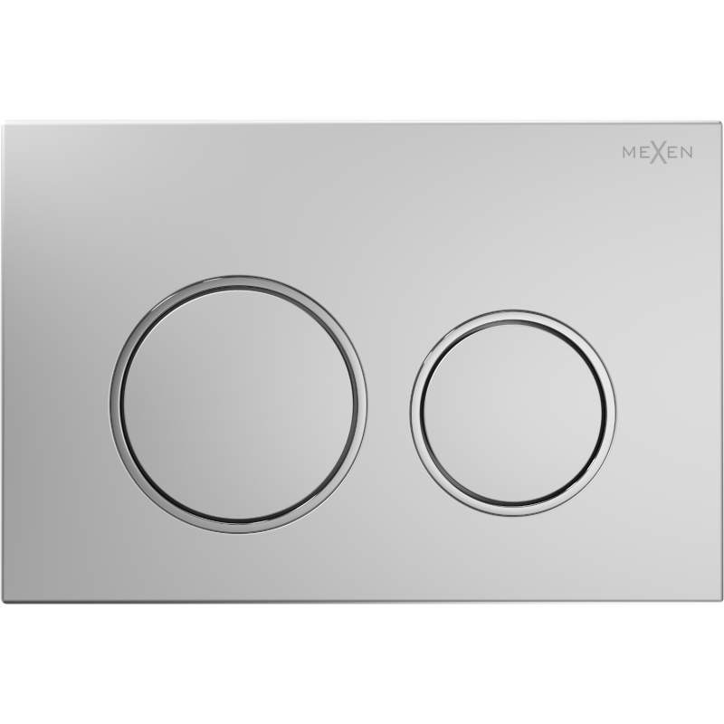 Mexen Fenix Air 07 XS pneumatic flush button, matte chrome - 6A0702