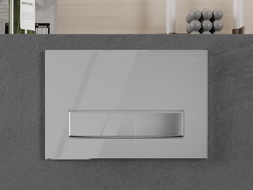 Mexen Fenix Air 09 pneumatic flush button, shiny chrome - 6A0901