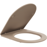 Mexen slow-falling slim seat, duroplast, cappuccino matte - 39740064