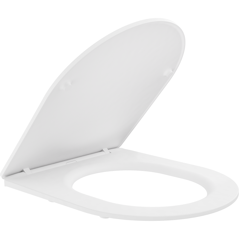 Mexen slim slow-closing toilet seat, duroplast, matte white - 39740001