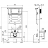 Mexen Fenix Slim flush-mounted frame - 60100