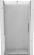 Mexen Velar sliding shower door 100 cm, frosted, chrome - 871-100-000-31-01