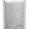 Mexen Velar sliding shower door 140 cm, frost, chrome - 871-140-000-31-01