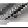 Mexen Velar sliding shower door 140 cm, frost, chrome - 871-140-000-31-01