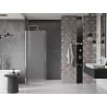 Mexen Velar sliding shower door 150 cm, frosted, chrome - 871-150-000-31-01