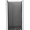 Mexen Velar sliding shower door 100 cm, graphite, chrome - 871-100-000-41-01