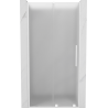 Mexen Velar sliding shower doors 100 cm, frosted, white - 871-100-000-31-20