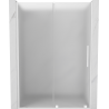 Mexen Velar sliding shower door 130 cm, frost, white - 871-130-000-31-20