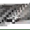 Mexen Velar sliding shower door 140 cm, frost, white - 871-140-000-31-20