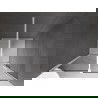 Mexen Velar sliding shower door 100 cm, graphite, white - 871-100-000-41-20