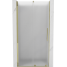 Mexen Velar sliding shower door 100 cm, frosted, gold - 871-100-000-31-50