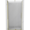 Mexen Velar sliding shower door 110 cm, frosted, gold - 871-110-000-31-50