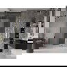 Mexen Velar sliding shower door 110 cm, frost, gold - 871-110-000-31-50