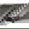 Mexen Velar sliding shower door 140 cm, frosted, gold - 871-140-000-31-50