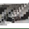 Mexen Velar sliding shower door 100 cm, graphite, gold - 871-100-000-41-50
