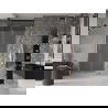 Mexen Velar sliding shower door 100 cm, frost, brushed gold - 871-100-000-31-55