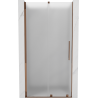 Mexen Velar sliding shower door 90 cm, frosted, pink gold - 871-090-000-31-60