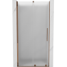 Mexen Velar sliding shower door 120 cm, frost, rose gold - 871-120-000-31-60