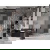 Mexen Velar sliding shower door 120 cm, frost, rose gold - 871-120-000-31-60