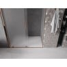 Mexen Velar sliding shower door 140 cm, frosted, rose gold - 871-140-000-31-60