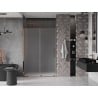 Mexen Velar sliding shower door 140 cm, frosted, rose gold - 871-140-000-31-60