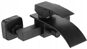 Mexen Aries bathtub mixer tap, Black - 744830-70