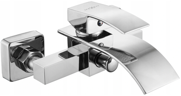 Mexen Aries bathtub mixer tap, Chrome - 744830-00