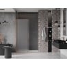 Mexen Velar 130 cm Sliding Shower Door, Frosted, Brushed Copper - 871-130-000-31-65