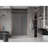 Mexen Velar 130 cm Sliding Shower Door, Frosted, Brushed Copper - 871-130-000-31-65