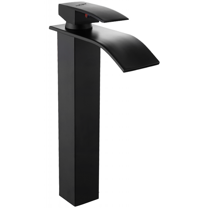 Mexen Aries high washbasin mixer tap, Black - 744810-70