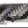 Mexen Velar sliding shower door 100 cm, graphite, brushed copper - 871-100-000-41-65