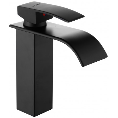 Mexen Aries black washbasin faucet - 744800-70